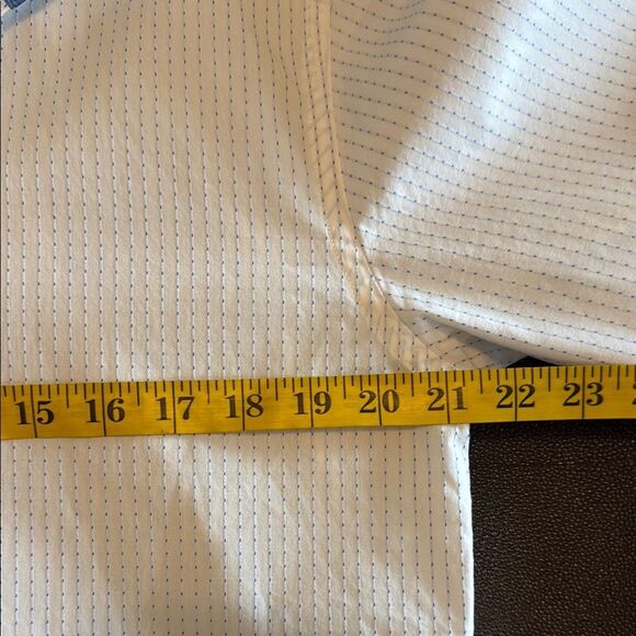 English Laundry Men's Blue and White Dress Shirt size 15 1/2 32/33 - Picture 9 of 11